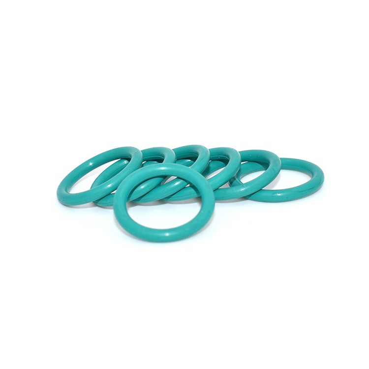 High Resistance FKM Rubber O Ring Seal Green Color Sealing Ring