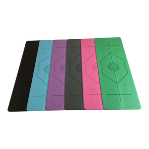 Anti Slip Yoga Mat TPE Eco Friendly Natural Non Slip Gym Custom Yoga Mat